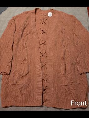 Hippie Rose Pink Knit Sweater